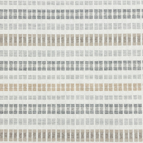 Esti Upholstery Woven by Sunbrella - Limestone Broken Stripes