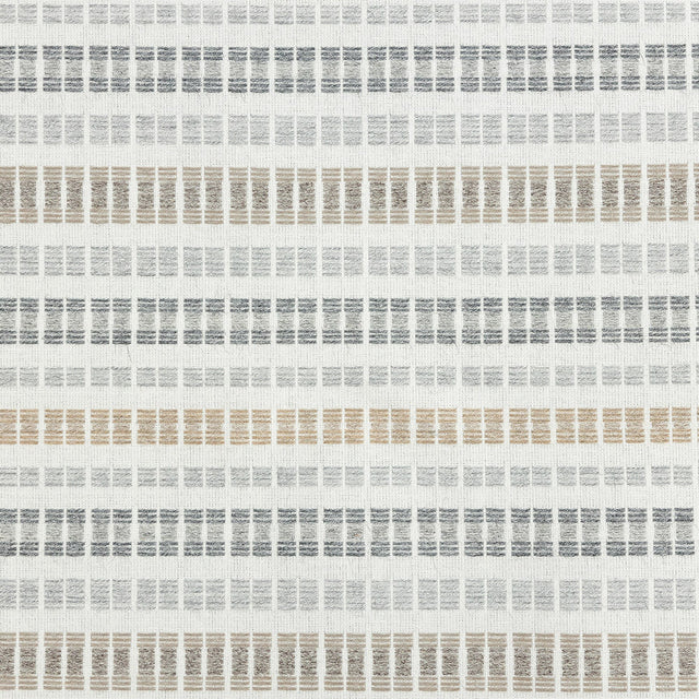 Esti Upholstery Woven by Sunbrella - Limestone Broken Stripes