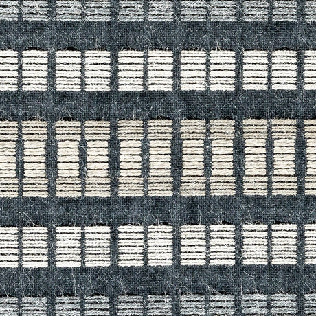 Esti Upholstery Woven by Sunbrella - Onyx Broken Stripes