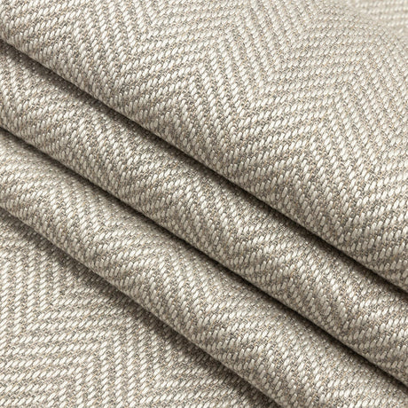 Fusion Posh Herringbone Woven by Sunbrella - Pebble