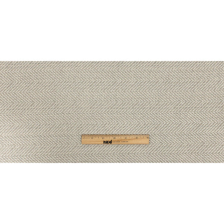 Fusion Posh Herringbone Woven by Sunbrella - Pebble