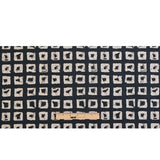 Kindle Jacquard by Sunbrella - Indigo Organic Squares