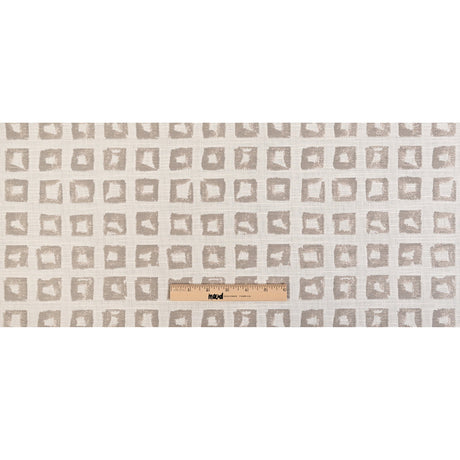 Kindle Jacquard by Sunbrella - Silk Beige Organic Squares