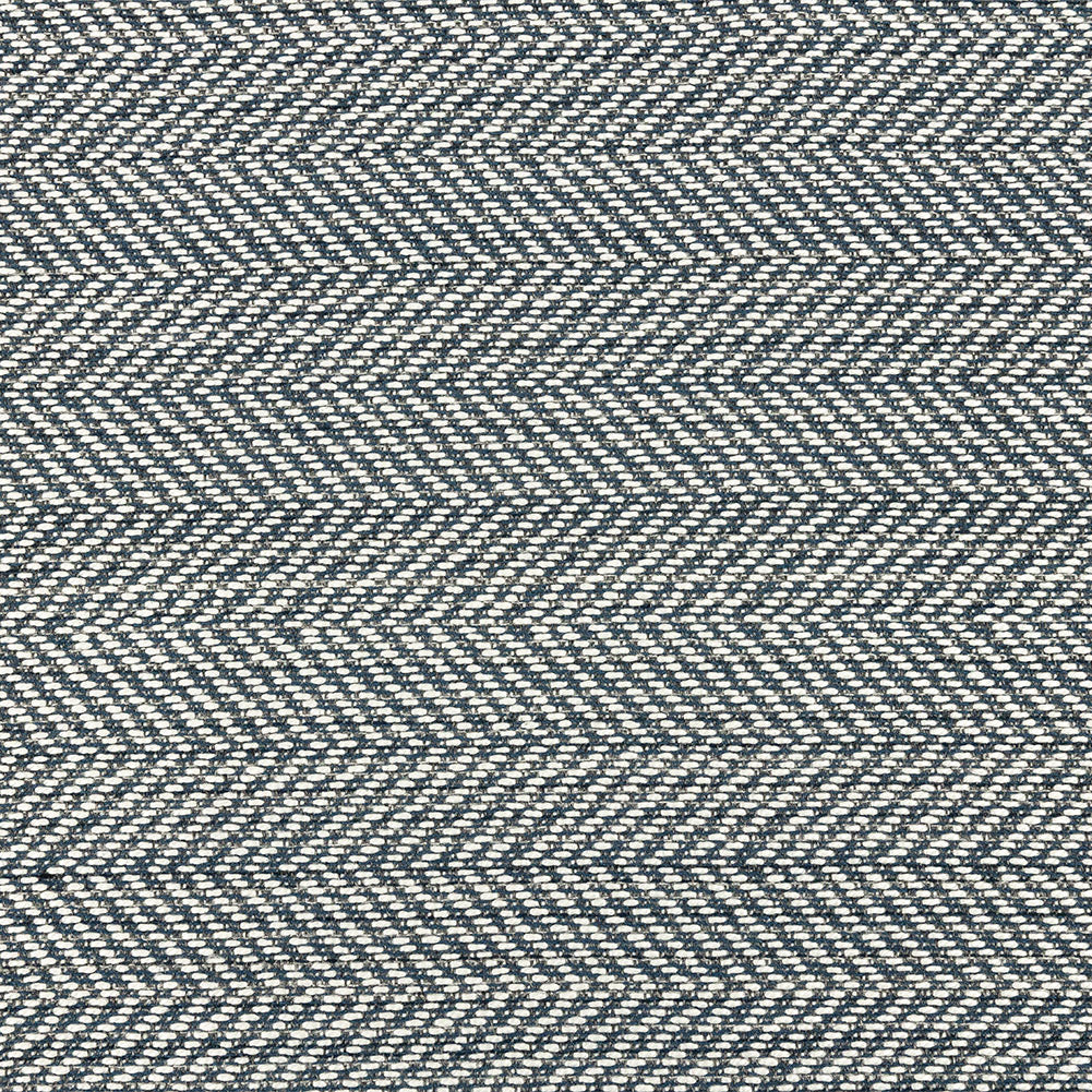 Fusion Posh Herringbone Woven by Sunbrella - Sapphire