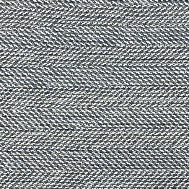 Fusion Posh Herringbone Woven by Sunbrella - Sapphire