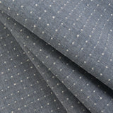 Lure Upholstery Woven by Sunbrella - Denim Blue Polka Dots