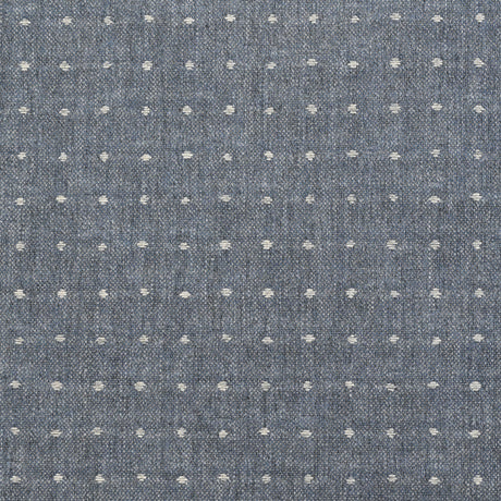 Lure Upholstery Woven by Sunbrella - Denim Blue Polka Dots