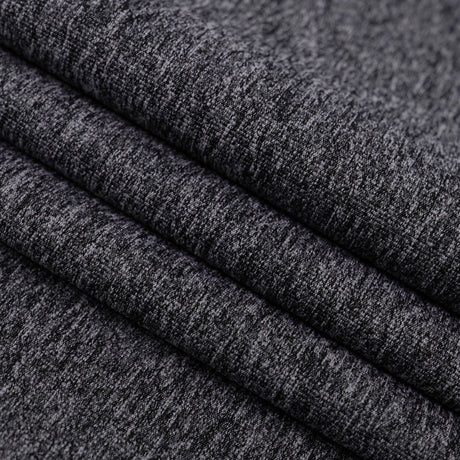 Superflex Heavy Compression Nylon Spandex Tricot Fabric - Black, 4-Way Stretch, 56" Width (1 Yard)