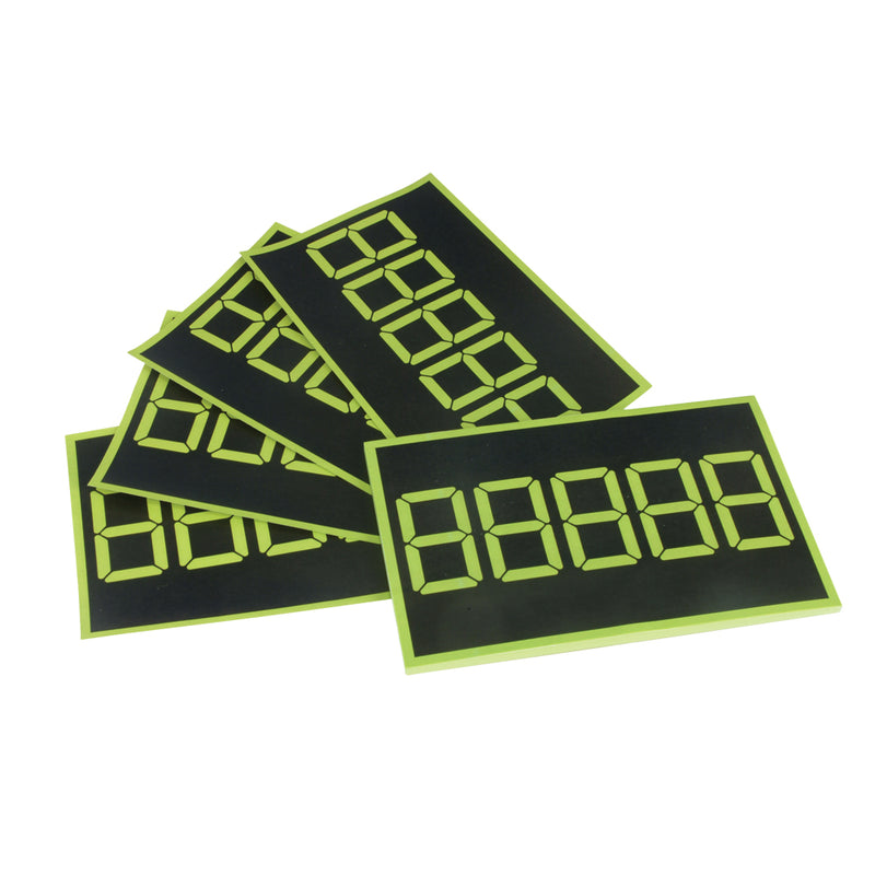 Redemption Value Cards (1 Set)