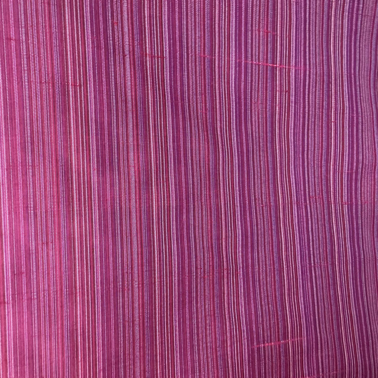 Suruchi Silk Fabric - Multicolored Stripe, 54" Width (1 Yard)