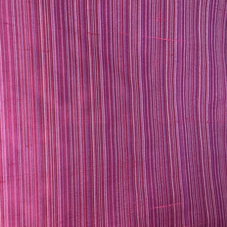 Suruchi Silk Fabric - Multicolored Stripe, 54" Width (1 Yard)