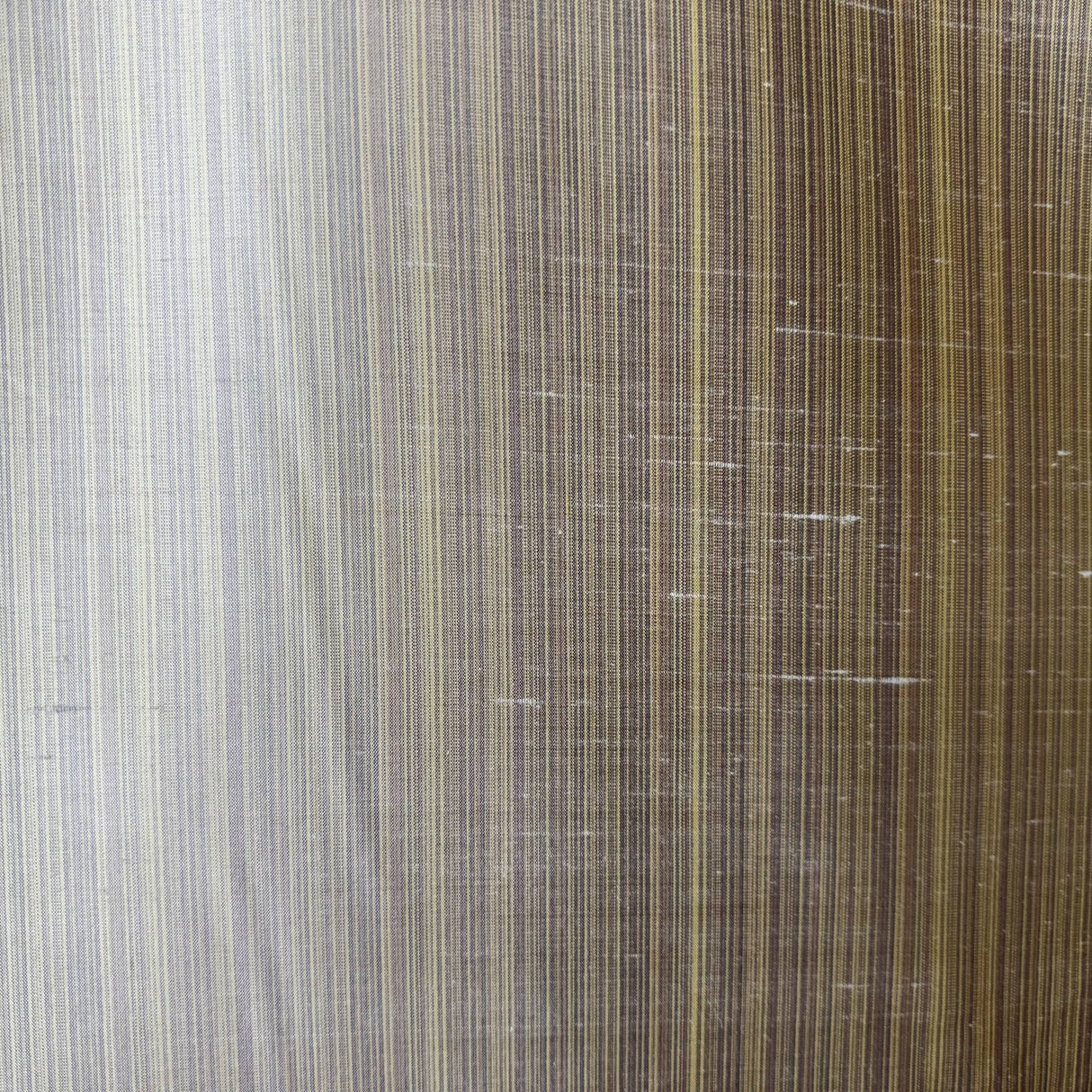 Suruchi Silk Fabric - Multicolored Stripe, 54" Width (1 Yard)