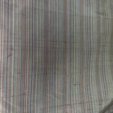 Suruchi Silk Fabric - Multicolored Stripe, 54" Width (1 Yard)