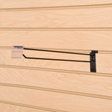 Black Slatwall Scan Hook With Tag