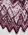 1 Yard Susumi Lace Tulle Fabric Embroidered Metallic Sequins Intricate Pattern 50/52" Wide