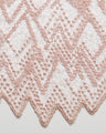 1 Yard Susumi Lace Tulle Fabric Embroidered Metallic Sequins Intricate Pattern 50/52" Wide
