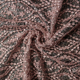 1 Yard Susumi Lace Tulle Fabric Embroidered Metallic Sequins Glamorous 50/52" Wide