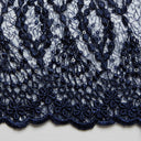 1 Yard Susumi Lace Tulle Fabric Embroidered Metallic Sequins Glamorous 50/52" Wide