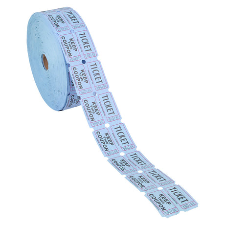 Double Roll Ticket Blue Tickets (2000/Roll)