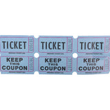 Double Roll Ticket Blue Tickets (2000/Roll)