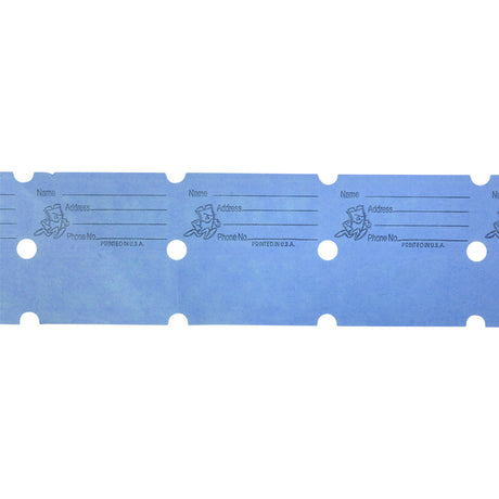 Double Roll Ticket Blue Tickets (2000/Roll)