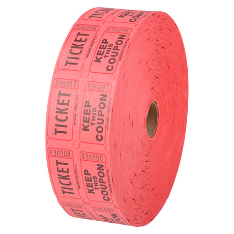 Double Roll Ticket Red (2000/Roll)