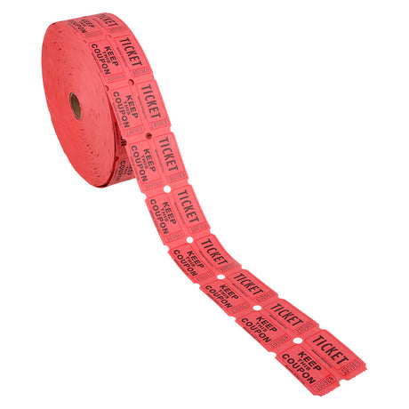 Double Roll Ticket Red (2000/Roll)