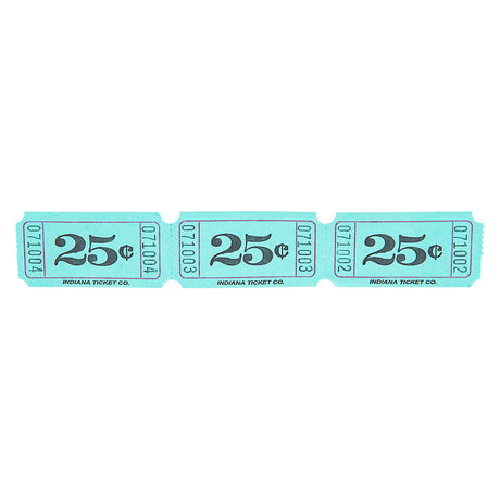 $0.25 Single Ticket Rolls