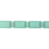 Blank Ticket Roll Green