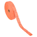 Orange Blank Ticket Roll