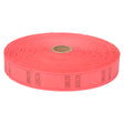 Ticket Roll Red Blank Single Ticket Roll