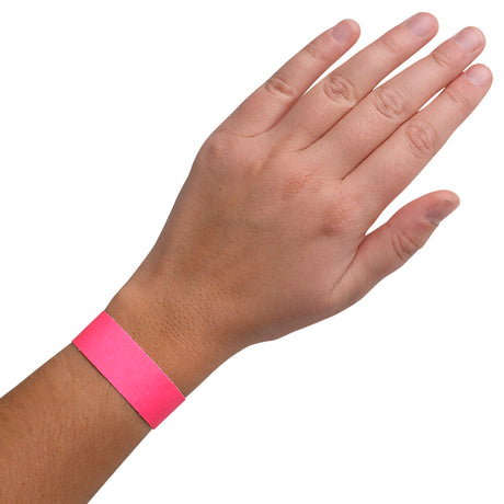 Hot Pink Wrist Tickets