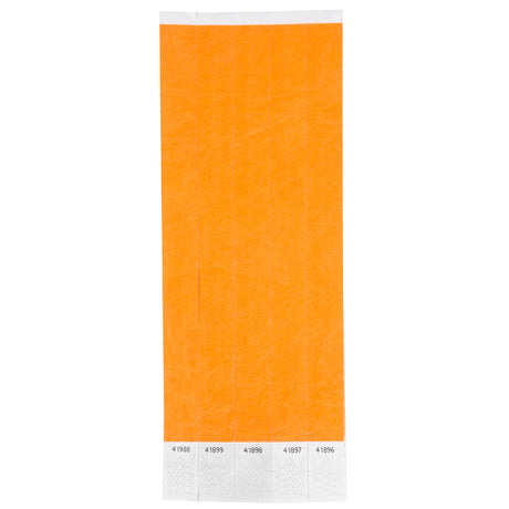 Orange Wrist Tickets