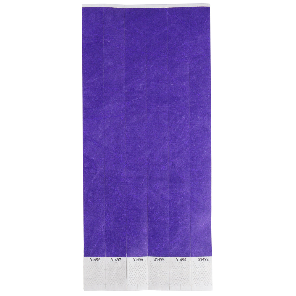 Purple Wrist Tickets