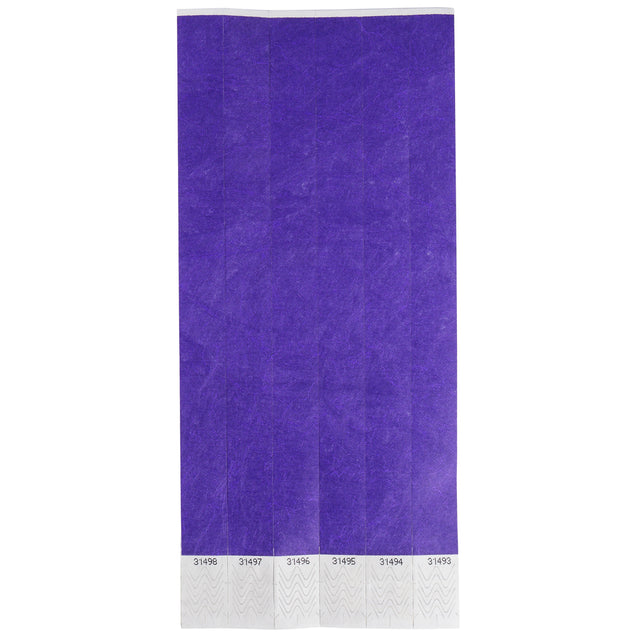 Purple Wrist Tickets