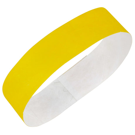 Yellow Wrist Tickets (100 Pieces)