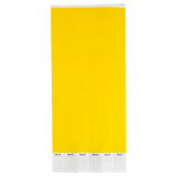 Yellow Wrist Tickets (100 Pieces)