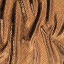 Stretch Velvet Fabric Foiled Diamond Snake 60" Width