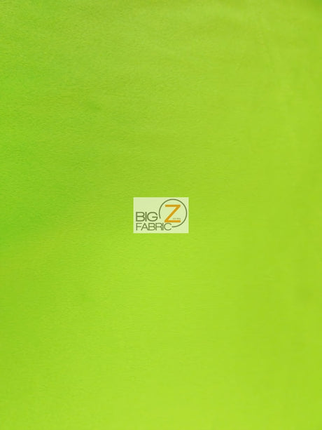 Lime Velboa Solid Short Pile Fabric by the Yard