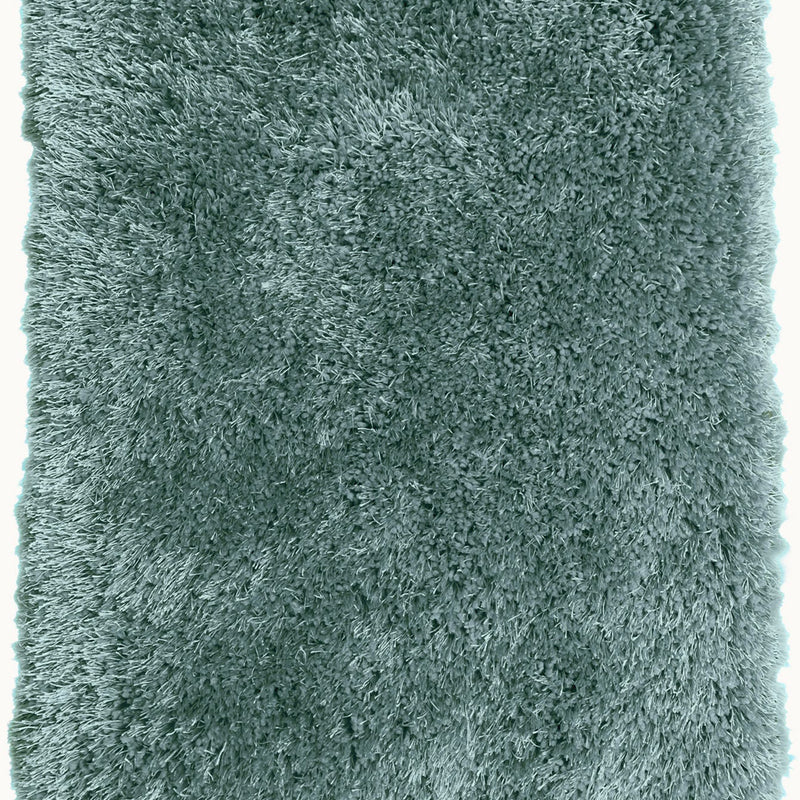 Marine Blue Solid Shag Area Rug Carpet Polyester Fabric - Marine Blue, Thick And Thin Yarns Design, 2" High Pile (1 Unit)