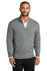 Port Authority® Easy Care Full-Zip Sweater