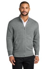 Port Authority® Easy Care Full-Zip Sweater