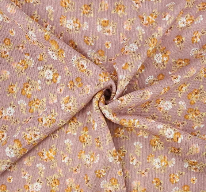 Sweater Knit 1B493 Polyester Rayon Spandex Fabric - Blush, 58/60" Width