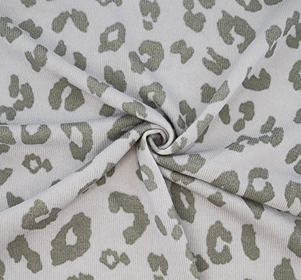 1 Yard Gray Sweater Knit Fabric Soft Stretch Cozy Fabric for Cardigans 58/60 Inches Wide