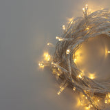 100 LED Clear Cable Multifunction String Lights Plug in