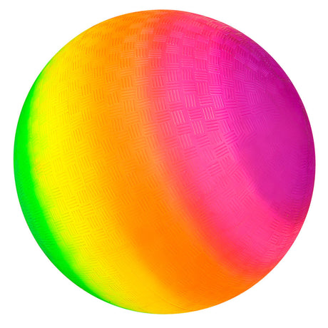 Neon Rainbow Playground Ball 16"