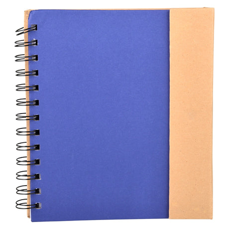 Notebook with Pen and Sticky Notes