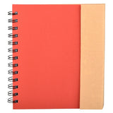 Notebook with Pen and Sticky Notes