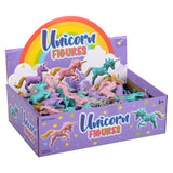Unicorn Figures 3" Assorted (5 Dozen Display)