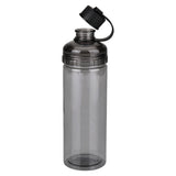 Transparent Sports Bottle 23 Oz. Black